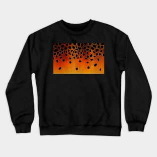 Brown Trout Camo Texture Crewneck Sweatshirt